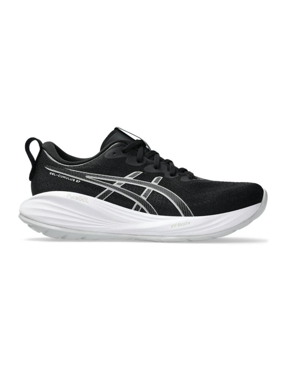 ASICS Gel-Cumulus 27 Black White Women's Size 8 Running Shoes NWT